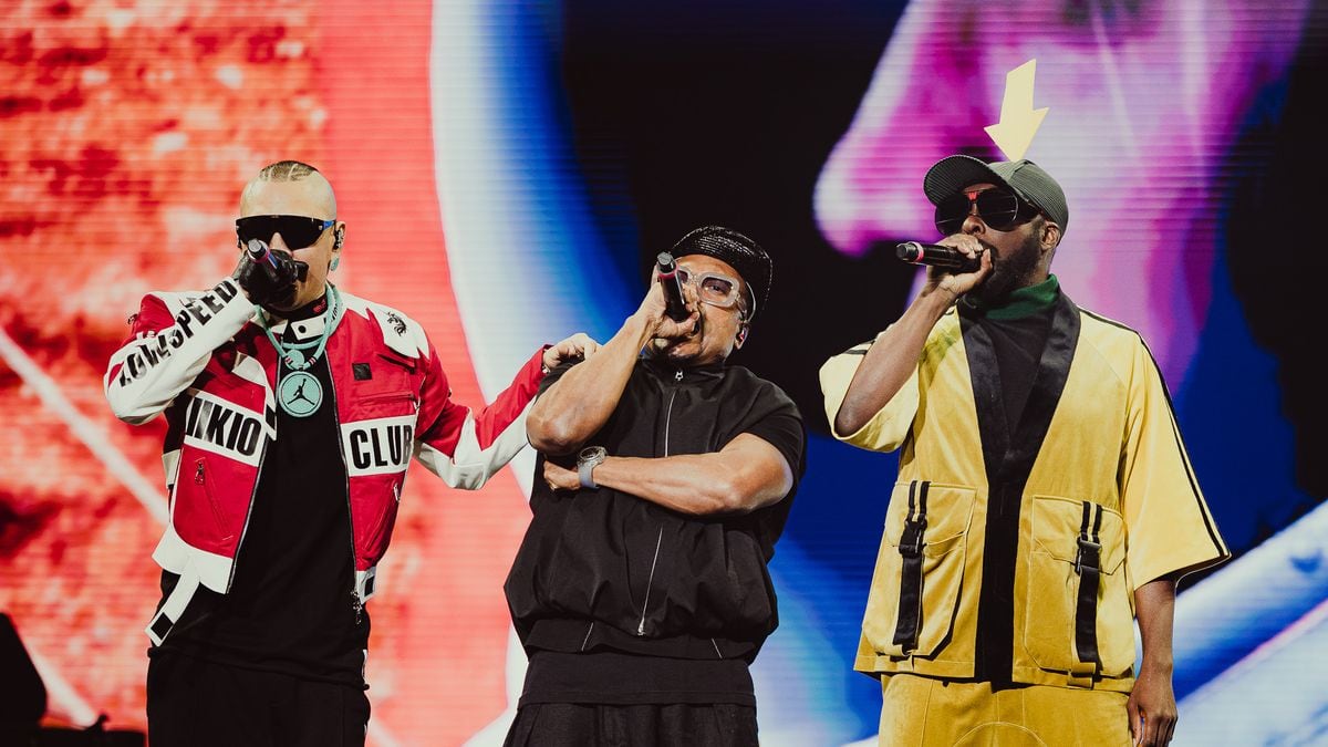 Dieciséis años no son nada: Black Eyed Peas llenó el Movistar Arena con la artillería completa de sus hits