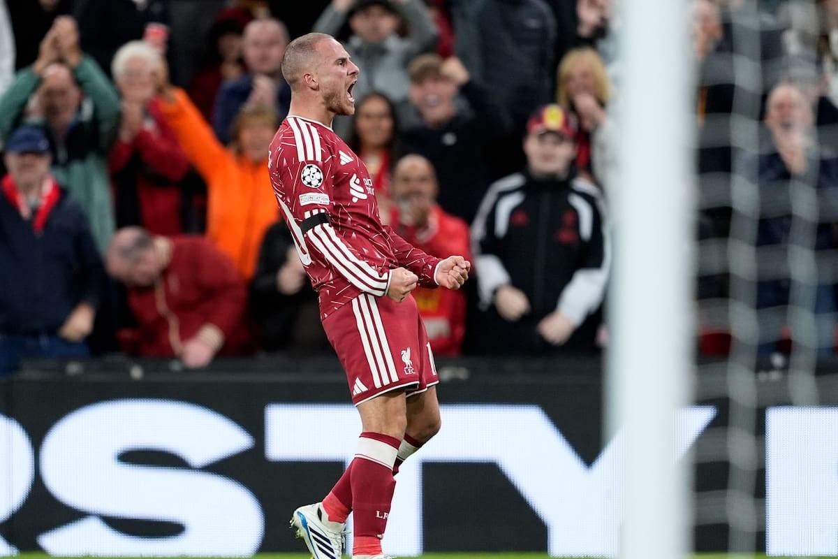 Mac Allister apareció cuando Liverpool más lo necesitó: zurdazo, remontada y un futuro incierto en Anfield