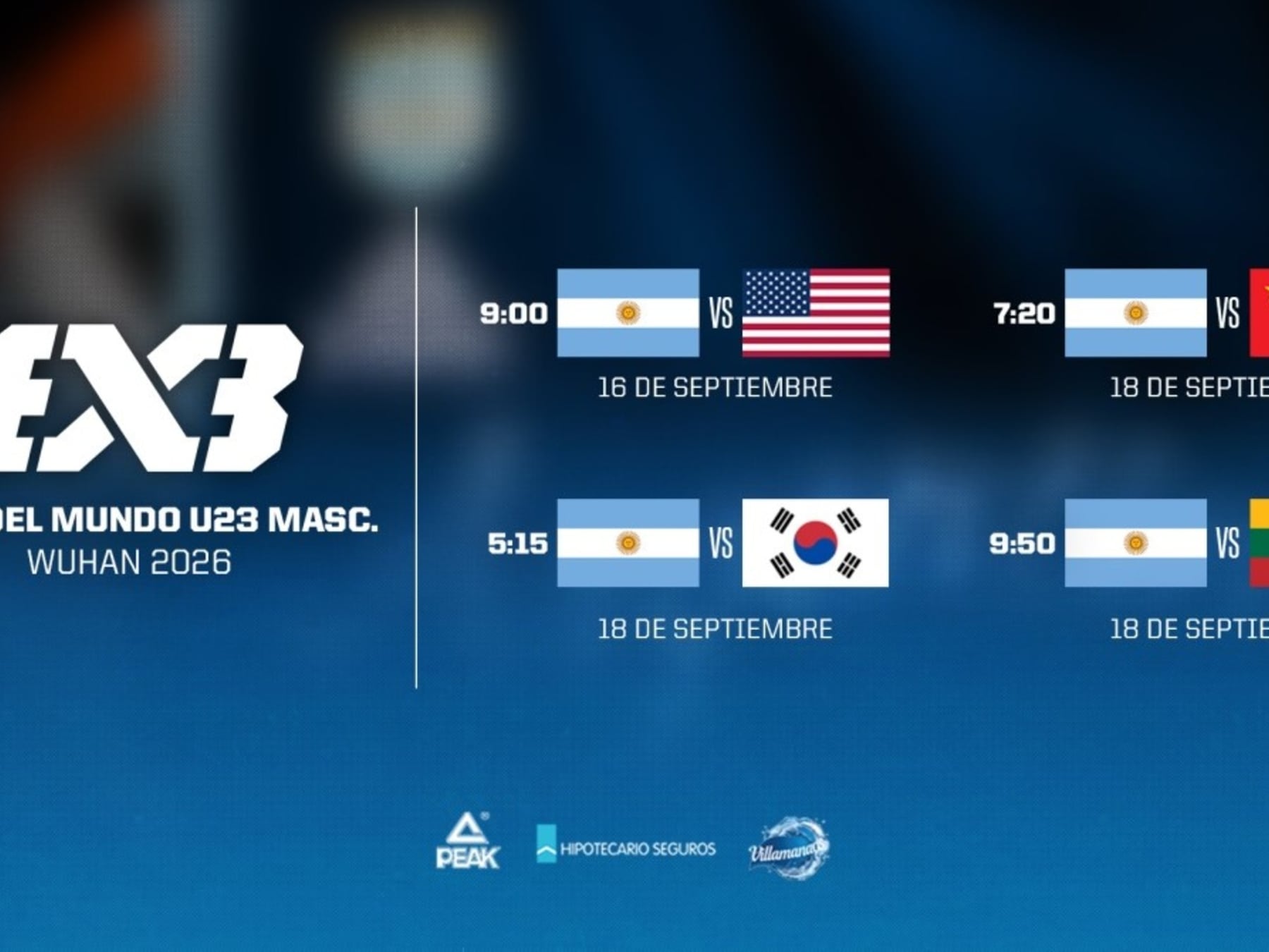 Argentina pisa Wuhan con un debut bravo ante Estados Unidos