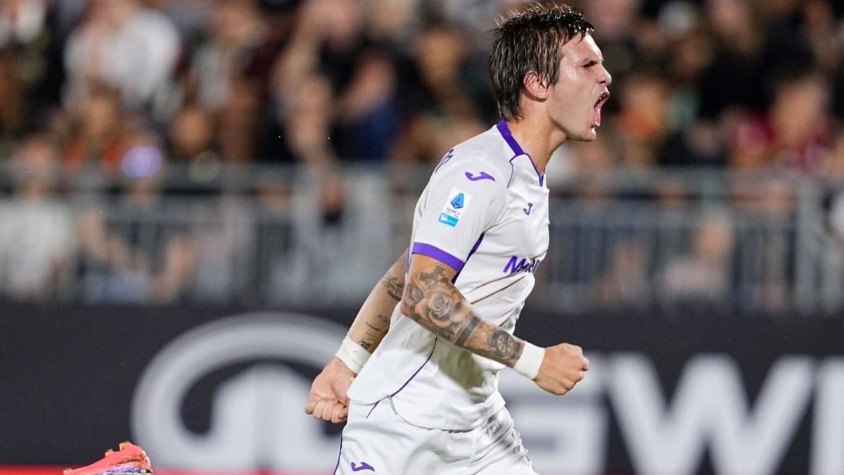 Mastantuono rompió la mala racha de la Fiorentina con una noche para el recuerdo