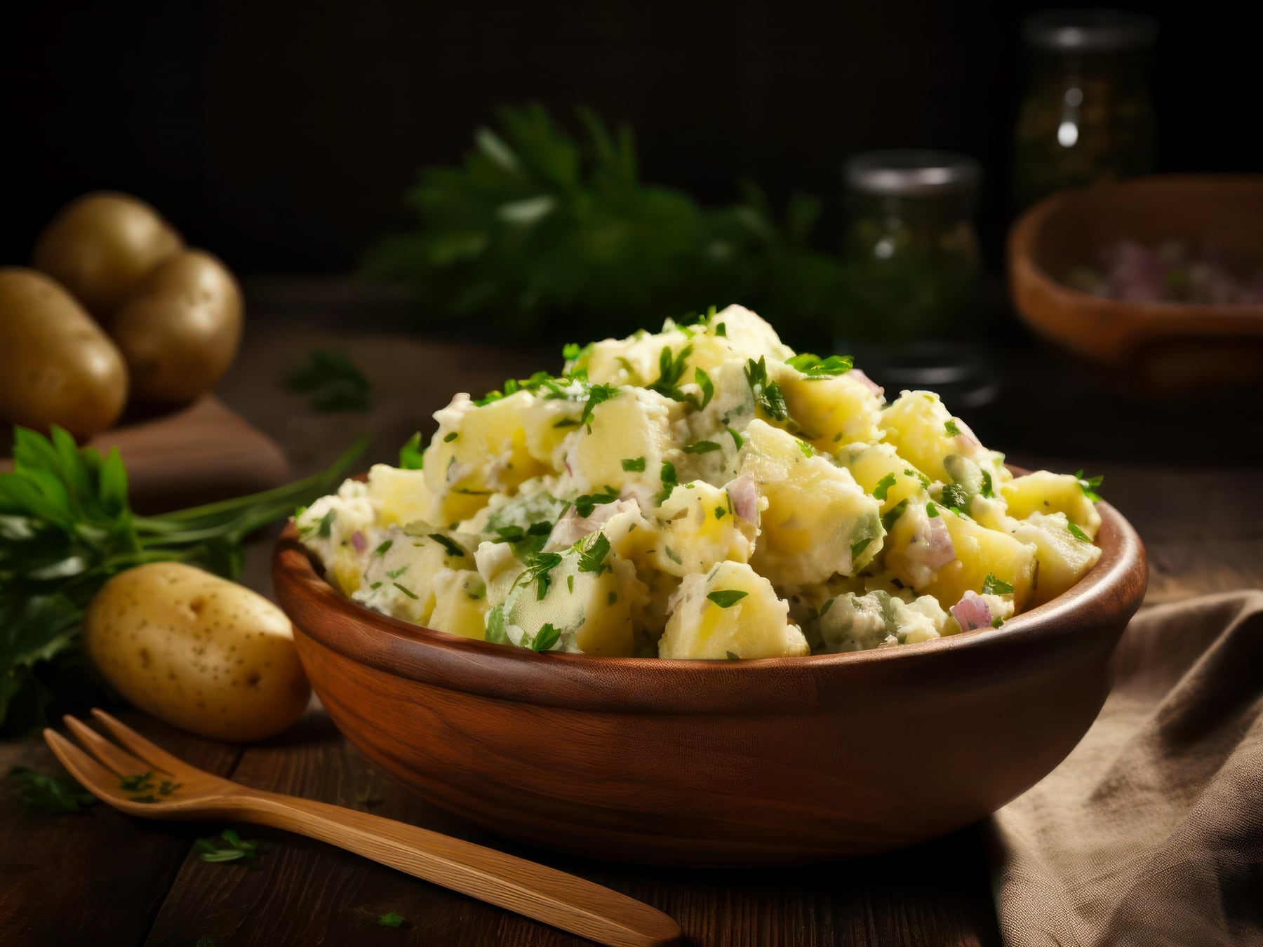 Ensalada de papa: claves para que los cubos queden enteros y la crema, en su punto