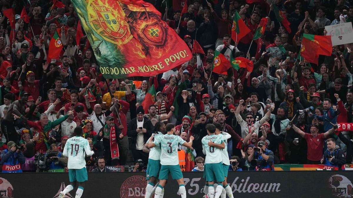 Portugal se floreó en Dinamarca sin CR7 y ya nadie se acuerda de él
