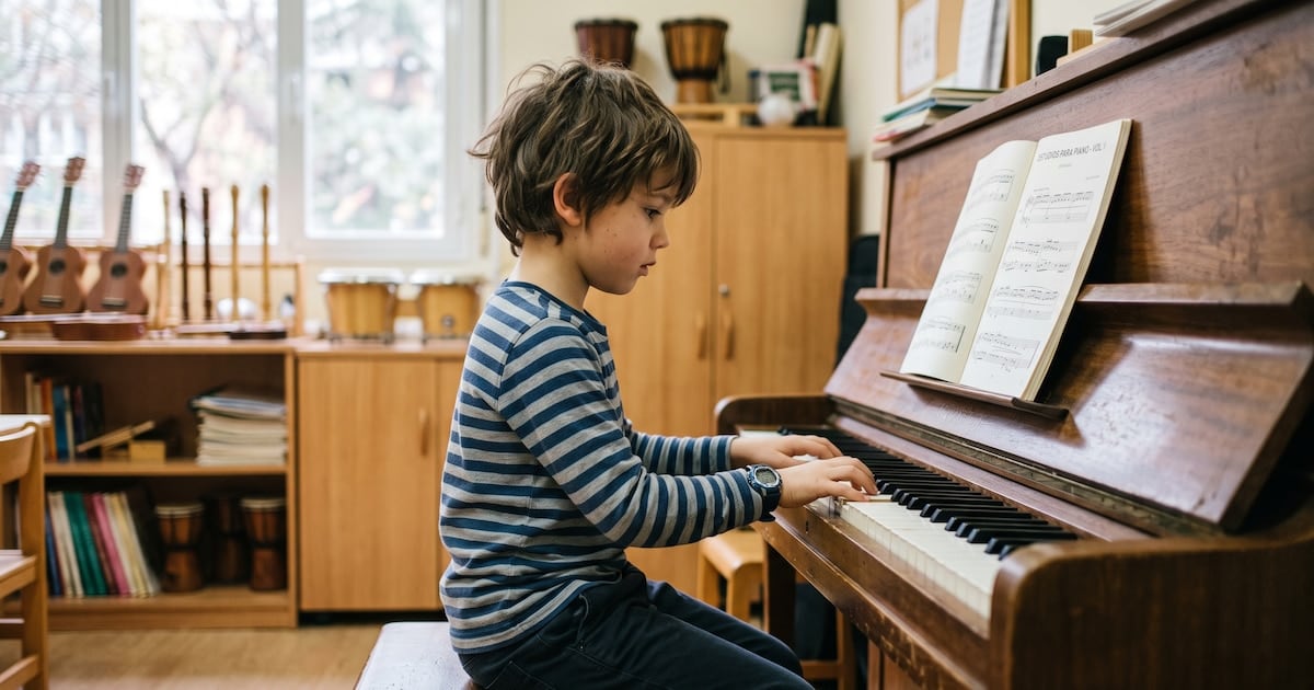 Cuando el instrumento entra al aula: lo que cuenta la ciencia sobre música y aprendizaje