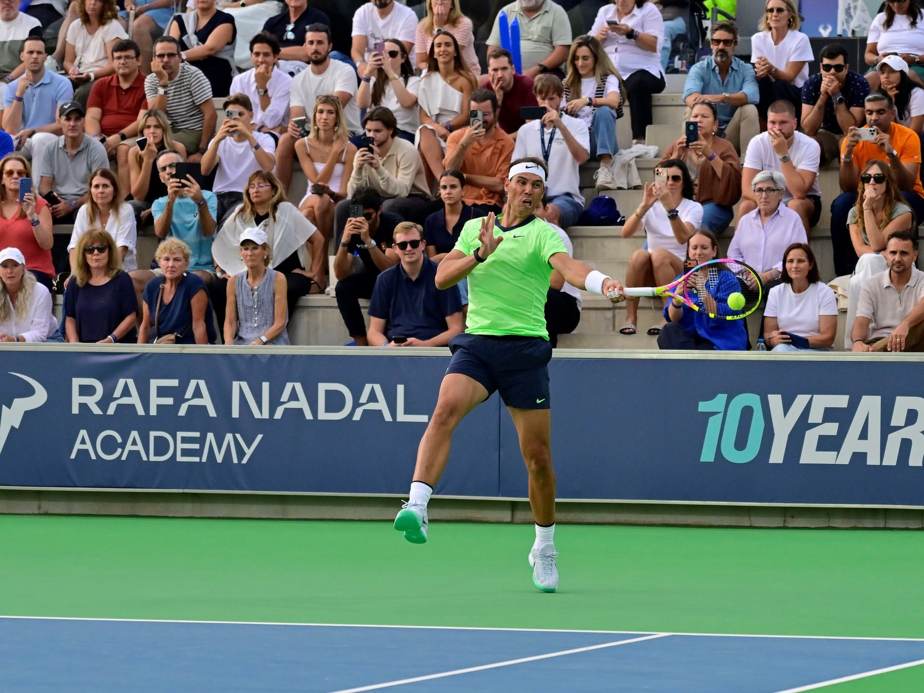 Nadal volvió a sacar y ganó: la exhibición en Manacor que lo puso de nuevo en cancha después de 683 días