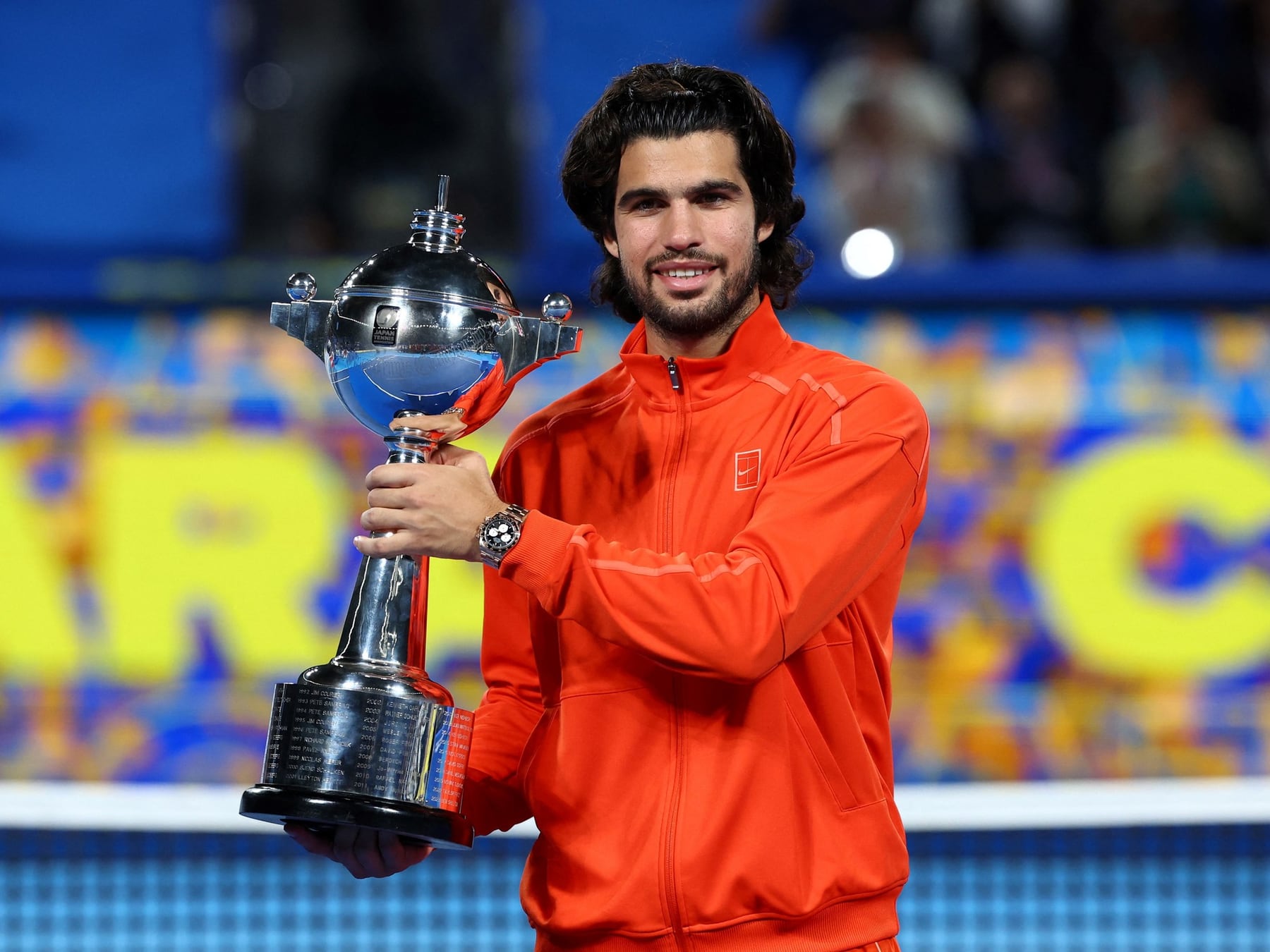 Alcaraz volvió a ser Alcaraz: se coronó en Tokio y se prende arriba con Ferrer en la historia del tenis español