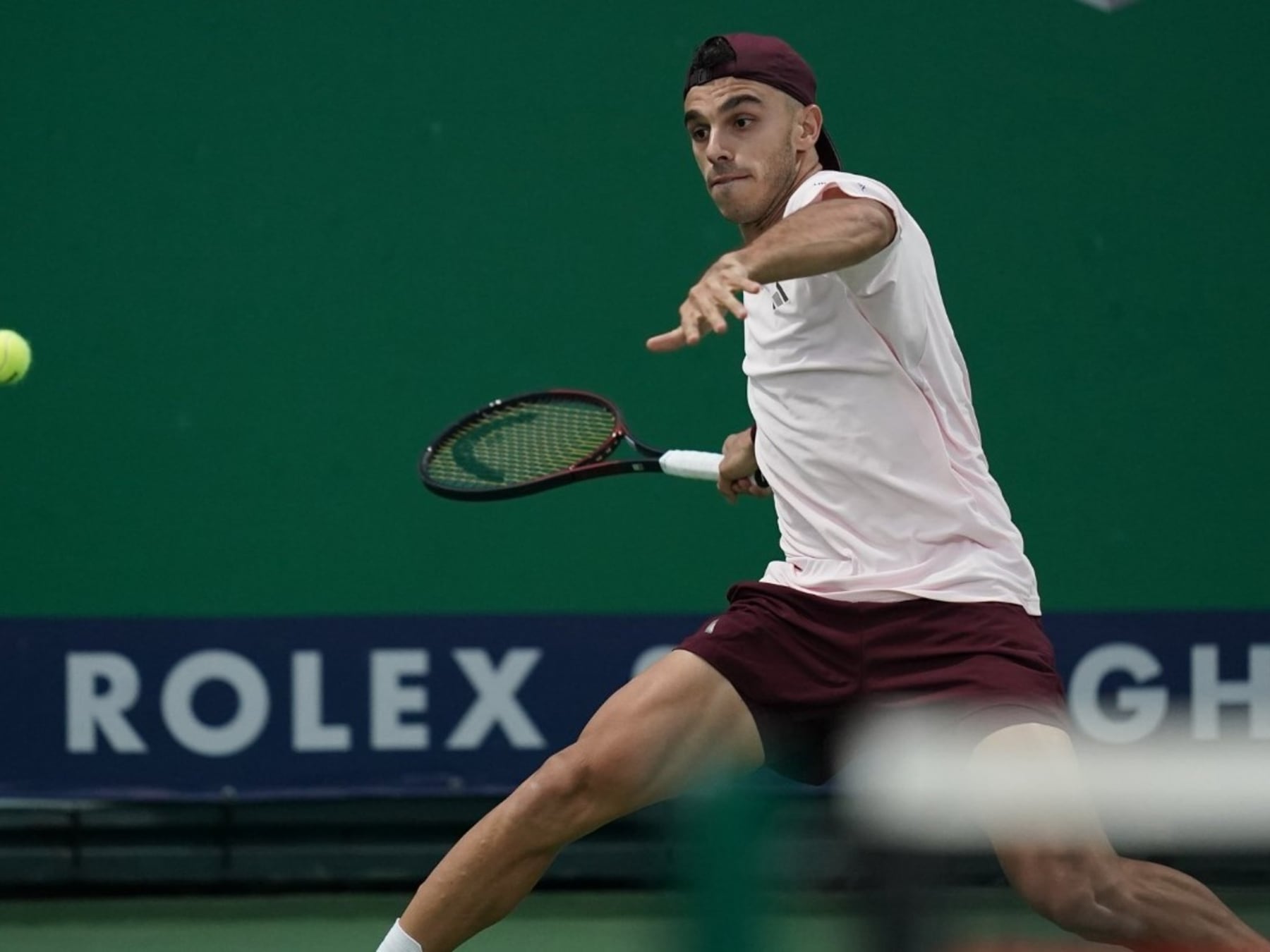 Cerúndolo pasó la primera prueba en Shanghai y va por Mensik