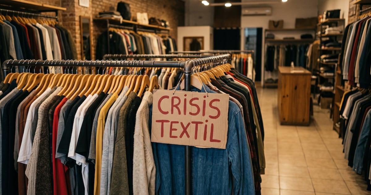 El complejo textil atraviesa su peor momento en cuatro décadas: producción a la baja, fábricas semivacías y miles de puestos de trabajo en la calle