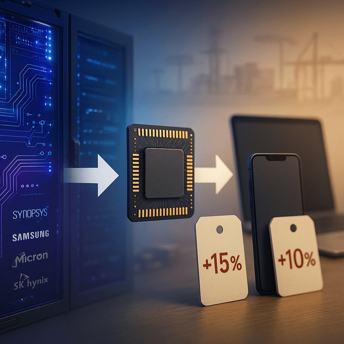 La carrera por los chips de inteligencia artificial vacía las góndolas de computadoras y recalienta el mercado de memoria