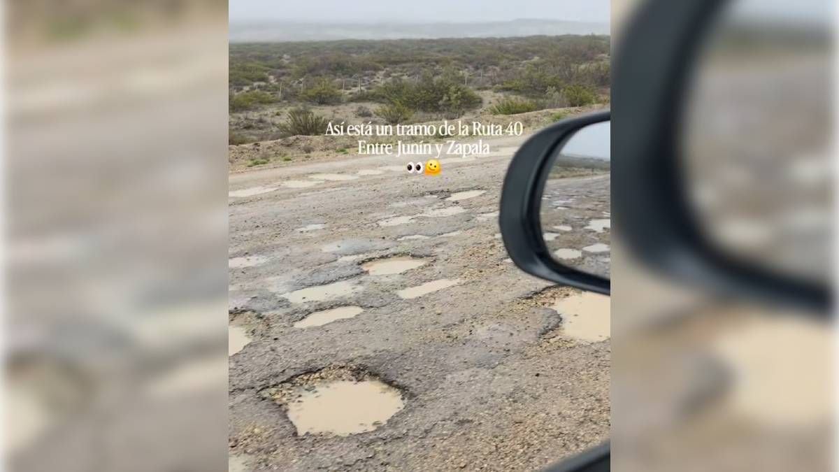 Treinta kilómetros de pozo: la advertencia de quienes ya pasaron por la Ruta 40 neuquina