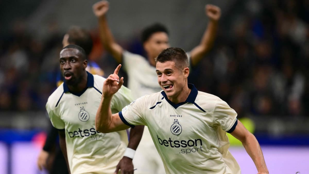 Champions al rojo vivo: Atlético madrugó al United y Brujas aplastó a Inter en el Meazza