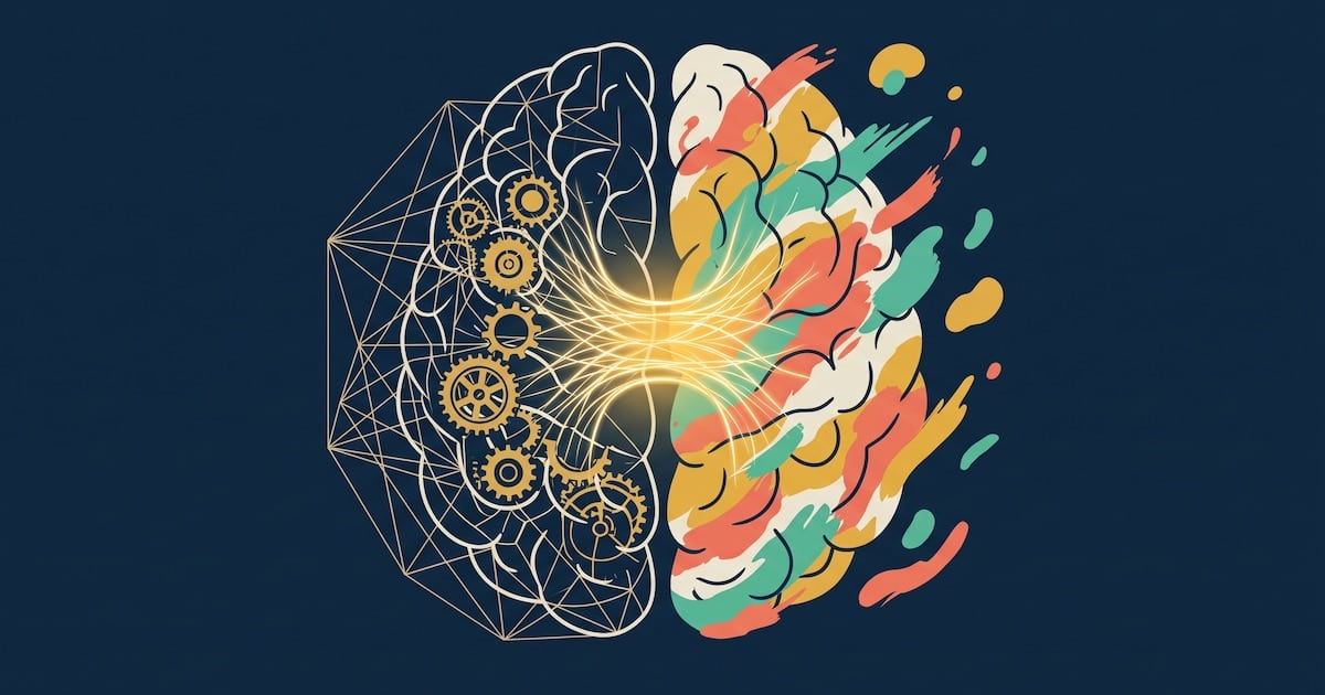 El cerebro no se reparte entre lógico y creativo: por qué el mito sigue vivo y qué dice la ciencia