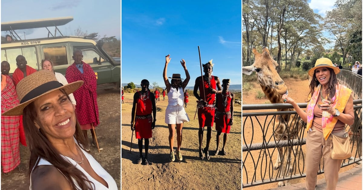 Anamá Ferreira se fue de safari por África y volvió con más fotos que la mayoría de los mortales en toda su vida