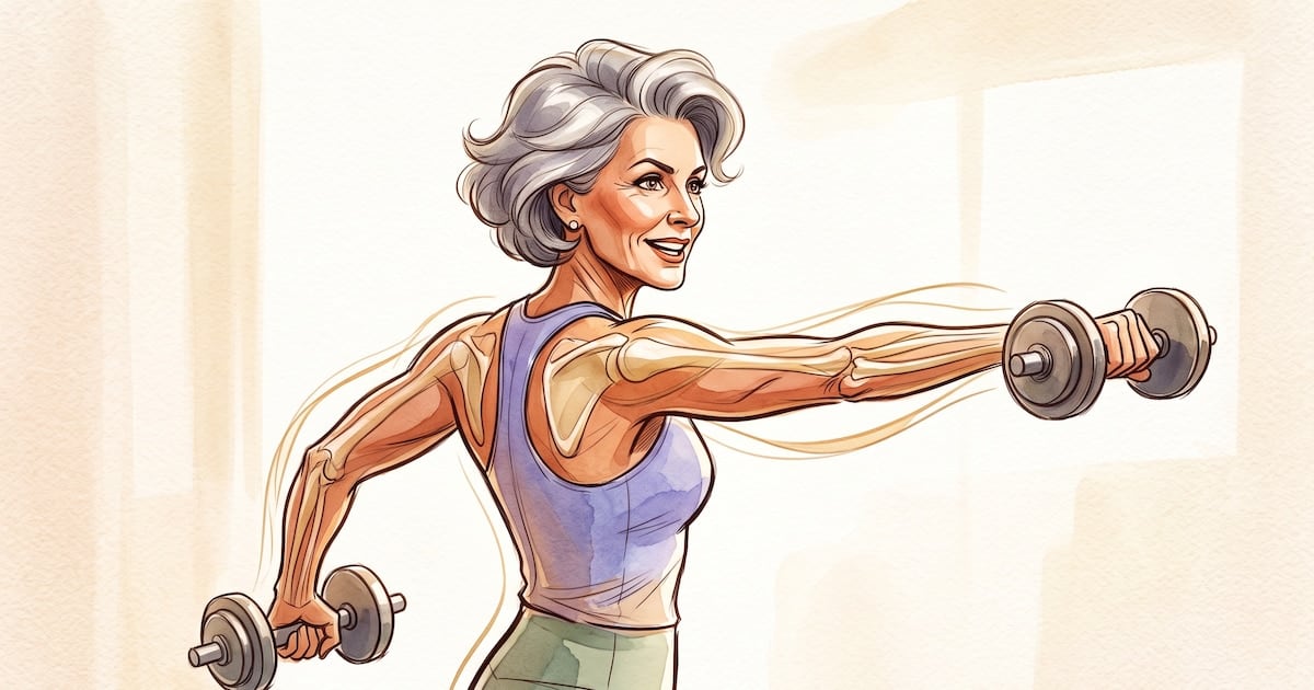 Menopausia: por qué levantar peso ya no es opcional para cuidar los huesos