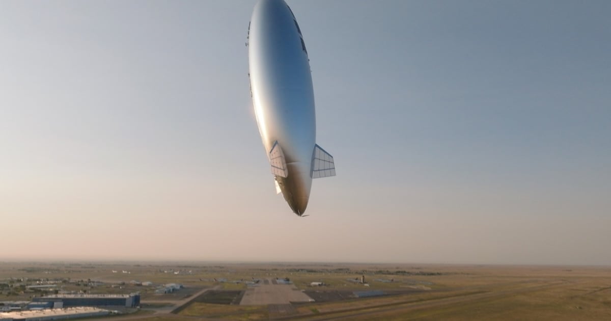 Una nave estratosférica de Sceye cubrió como torre celular una zona de Japón durante una semana