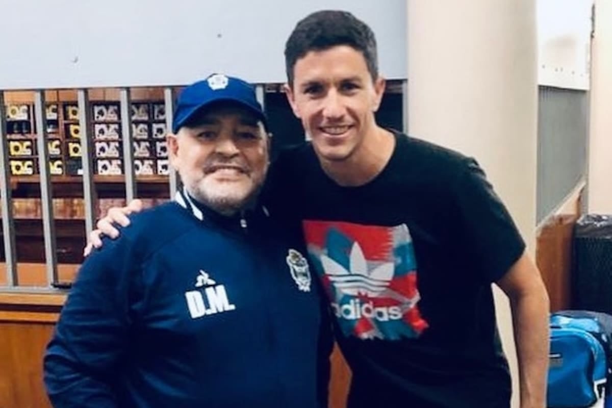 El gol de Nacho Fernández tuvo el rostro de Maradona