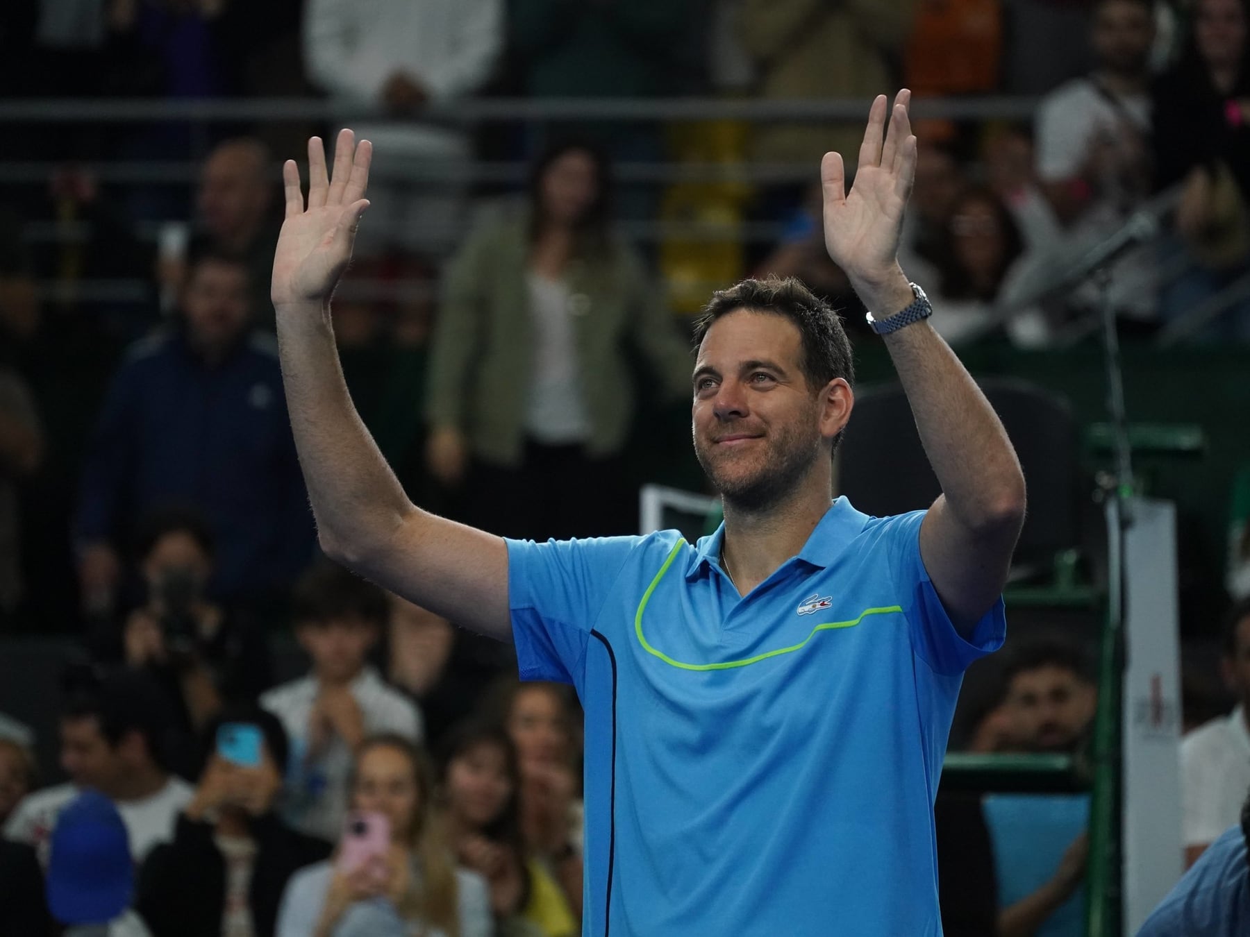 Del Potro vuelve a la disputa por el Salas de la Fama del tenis