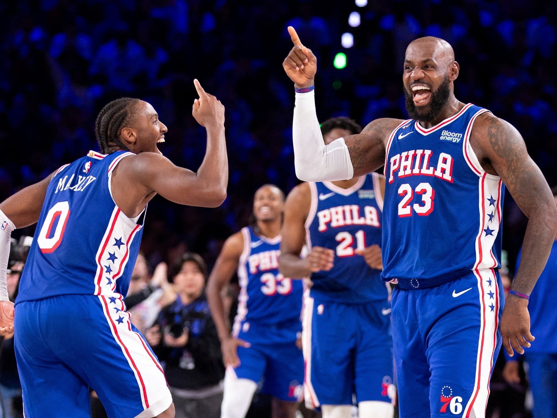 Philadelphia dio vuelta un partido impossível ygni le cambió la noche a LeBron