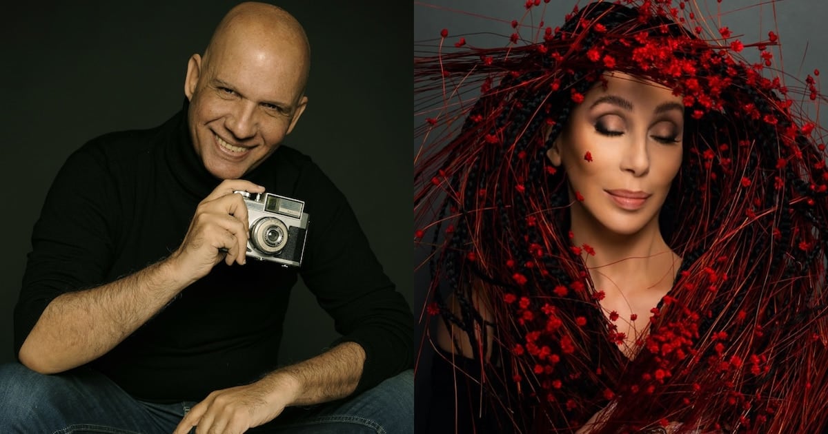 Cher Fotografiada Once Horas por un Maestro Argentino